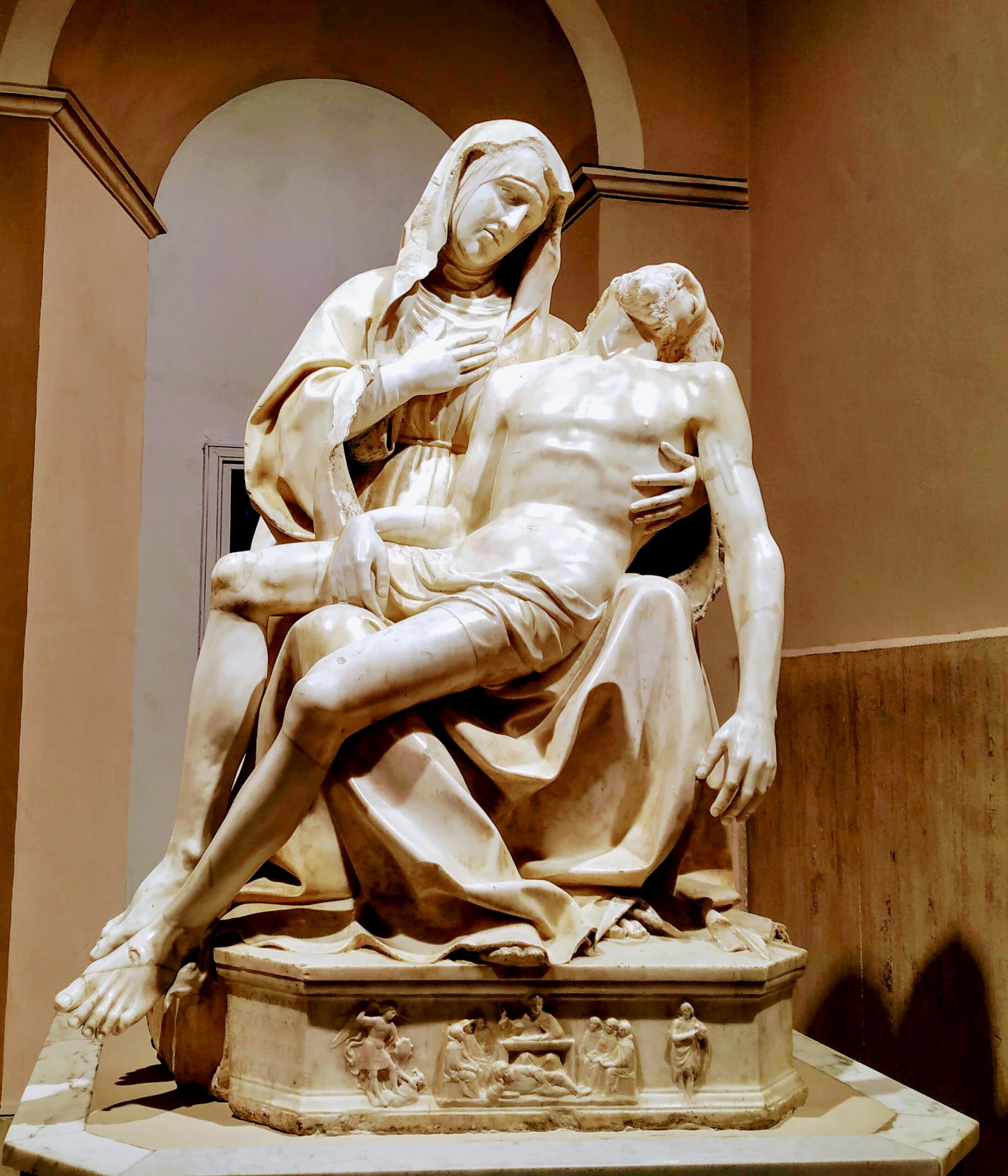 Statue of the "Pietà" of Antonello Gagini