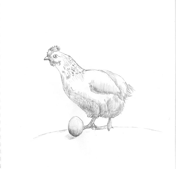 Mègghiu òji l'òvu ca domani 'a gajina (Better today the egg, than tomorrow the hen)